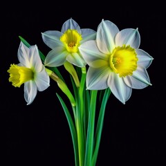 Fototapeta premium Pristine Daffodils