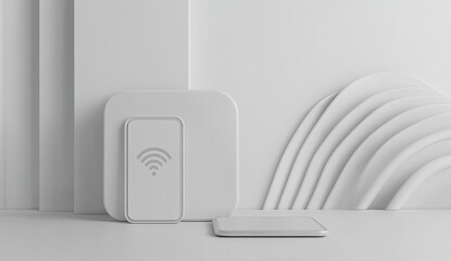 Phone and WI FI signal.