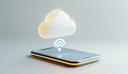 Phone and WI FI signal.