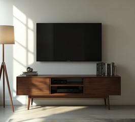 TV Stand & Bookshelf.