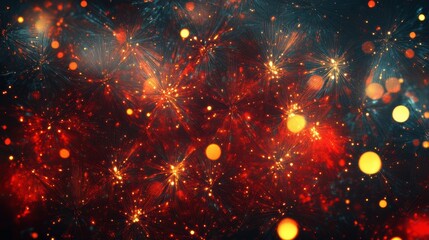 Fototapeta premium abstract holiday bokeh background