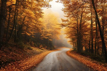 Obraz premium A close-up of the young pine tree on the moss-covered ground in the autumn tundra