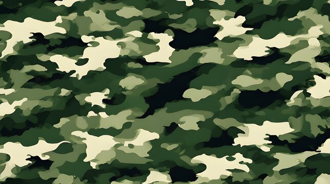camouflage dark green pattern print for hunting clothing