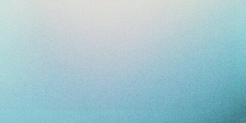 Abstract lake blue gradient background, grainy noise texture gradient