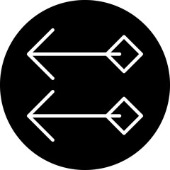 Arrow Block Left Icon