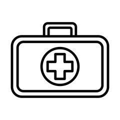 First Aid Kit line icon