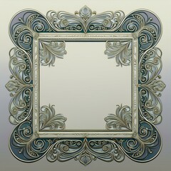 Obraz premium Ornate Picture Frame