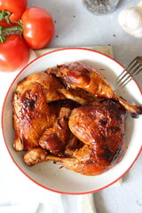 Pieczony kurczak © PinkShot