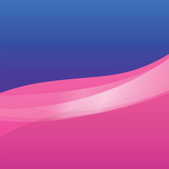 Abstrat blue and pink color wave design graphic art design for decoration