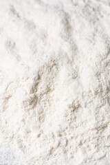close up of wheat flour texture background. 
