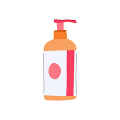 strengthening hair conditioner cartoon. detangling frizz, shine silky, softening revitalizing strengthening hair conditioner sign. isolated symbol vector illustration