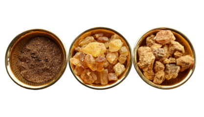 Frankincense, Myrrh and Gold. Gifts from Biblical Magi. 
Kadziło, Mirra i Złoto. Dary trzech króli. 