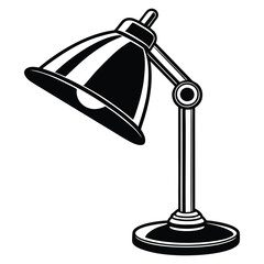 table lamp vector design on white background