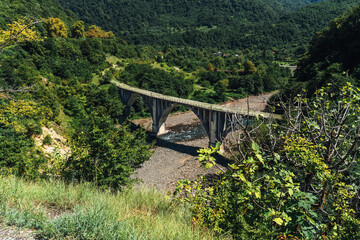 Fototapeta premium bridge over the river