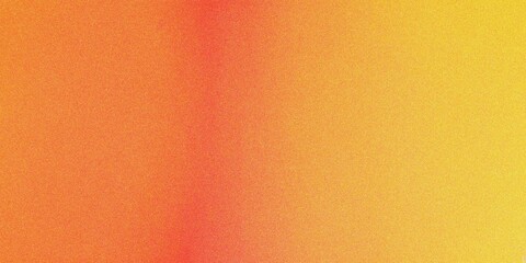Abstract orange gradient background, grainy noise texture gradient