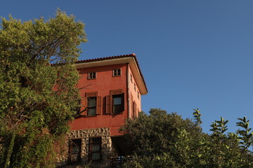 Old house in the woods