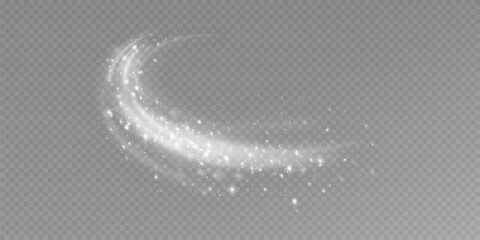 Texture of cold winter wind. Festive vector blizzard.Wind effect.Speed.