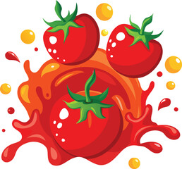 vector transparent png available set of fresh tomatoes