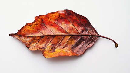 Fototapeta premium Single Autumn Leaf