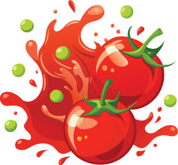 vector transparent png available set of fresh tomatoes