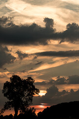 Bilder die beim Sonnenuntergang enstanden