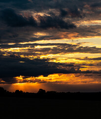Bilder die beim Sonnenuntergang enstanden