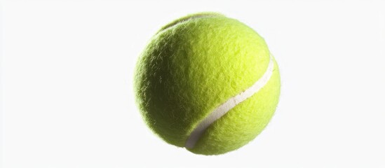 Tennis Ball Isolated on White Background