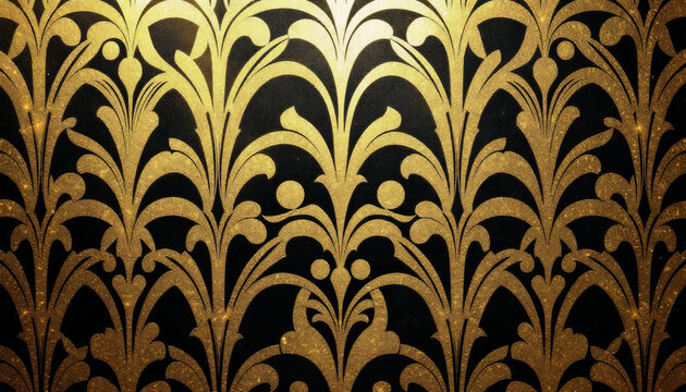 seamless pattern with leaves