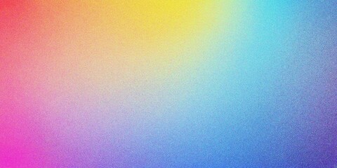 Obraz premium Abstract yellow purple gradient background, grainy noise texture gradient