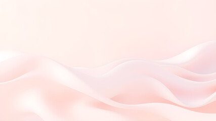 Pastel waves in soft pink, blue, and peach, gently blending together with a hint of gradient, giving a delicate and airy feel