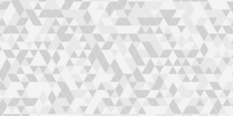 Seamless geometric pattern square shapes low polygon backdrop background. Abstract geometric wall tile and metal cube background triangle wallpaper. Gray and white polygonal background.