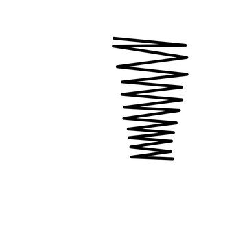 recommend clip art: Metal spring icon