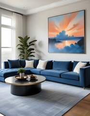 Living room interior. 
