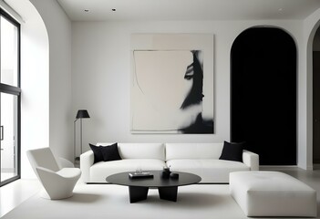 Trendy Studio Apartment with Open Layout and Modern Decor.