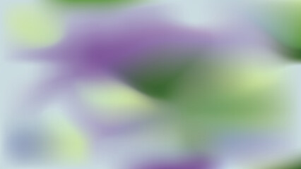 Cool Tone Aurora Abstract Gradient Wallpaper Background. Featuring soft pastel colors like violet, purple, and green creating calm aura. For banner, poster, backdrop, artwork, template, website, etc.