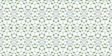 Seamless kaleidoscope pattern. The texture of the woven pattern. Endless pattern