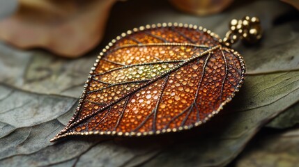 Autumn Leaf Pendant