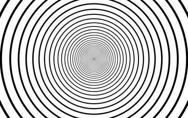 Abstract geometric background with circular lines. Concentric design