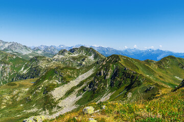 landscape in the mountains