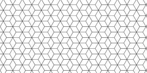 Fototapeta premium Abstract white geometric style minimal blank cubic. Geometric pattern illustration mosaic, square and triangle wallpaper. seamless triangles shap texture vector grid.