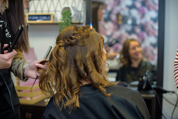 Coiffure, chignon de mariage