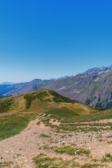 Fototapeta premium mountain road in the mountains