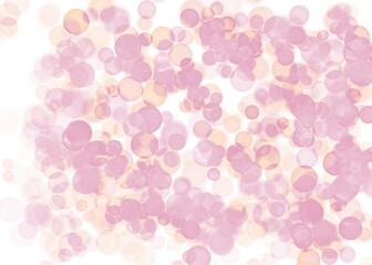 Abstract bokeh lights with soft light background illustration. Abstract background with bokeh light