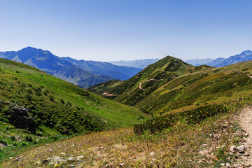 landscape in the mountains