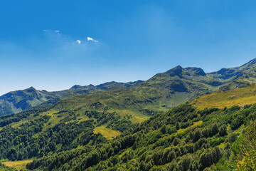 landscape in the mountains