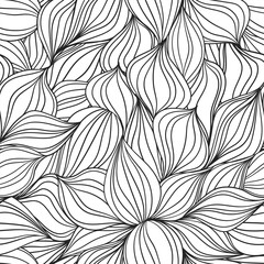 Seamless floral pattern based on traditional folk art ornaments. Colorful flowers on color background. Scandinavian style. Sweden nordic style. Vector illustration. Simple minimalistic pattern