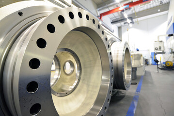 Production of gearboxes for wind turbines in a modern industrial plant