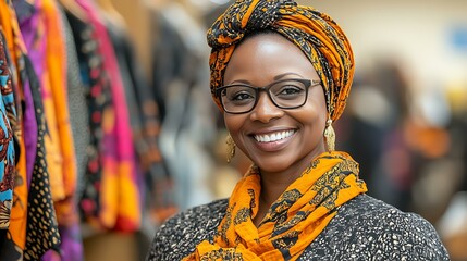 Woman communicating with her team while organizing new arrivals in her storeâ€™s backroom