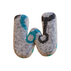 3D Soft Fabric Alphabet