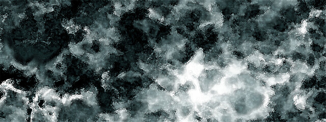 Abstract background with cement concrete dark background. Black stucco with dark wall texture. Grey aquarelle painted textured canvas Grunge design. 
